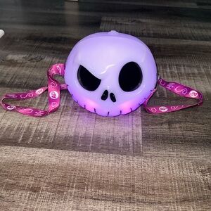 Disneys jack Skellington annual passholder light up popcorn bucket